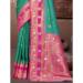 Picture of Wonderful Silk Medium Sea Green Saree