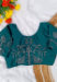 Picture of Graceful Silk Teal Designer Blouse