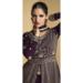 Picture of Shapely Georgette Purple Anarkali Salwar Kameez
