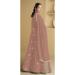 Picture of Excellent Georgette Rosy Brown Anarkali Salwar Kameez