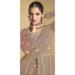Picture of Excellent Georgette Rosy Brown Anarkali Salwar Kameez