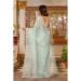 Picture of Delightful Organza Dark Sea Green Saree