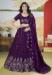 Picture of Superb Chiffon Purple Lehenga Choli