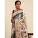 Picture of Sightly Cotton Dark Grey Saree