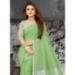 Picture of Alluring Linen Dark Sea Green Saree