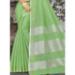 Picture of Alluring Linen Dark Sea Green Saree