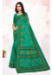 Picture of Shapely Cotton Teal Saree