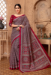 Picture of Shapely Cotton Dim Gray Saree