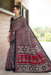 Picture of Beautiful Cotton Dark Slate Grey Saree