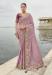Picture of Pleasing Silk Rosy Brown Saree
