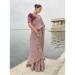Picture of Pleasing Silk Rosy Brown Saree