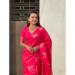 Picture of Pretty Silk Dark Red Saree