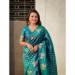 Picture of Sublime Silk Teal Saree