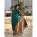 Picture of Sublime Silk Teal Saree