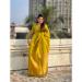 Picture of Lovely Silk Golden Rod Saree