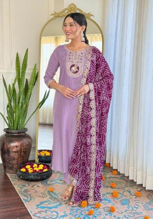 Picture of Ideal Chiffon Rosy Brown Readymade Salwar Kameez