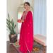 Picture of Charming Chiffon Crimson Readymade Salwar Kameez