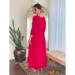 Picture of Charming Chiffon Crimson Readymade Salwar Kameez