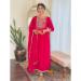 Picture of Charming Chiffon Crimson Readymade Salwar Kameez