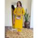 Picture of Ravishing Chiffon Golden Readymade Salwar Kameez
