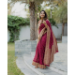 Picture of Magnificent Silk Maroon Saree