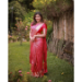 Picture of Lovely Silk Indian Red Saree