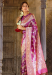 Picture of Superb Silk Indian Red Saree