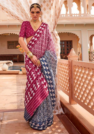 Picture of Radiant Silk Sienna Saree