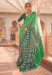 Picture of Shapely Silk Dark Olive Green Saree