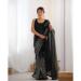 Picture of Superb Georgette Black Saree