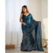 Picture of Exquisite Georgette Dark Slate Grey Saree