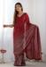 Picture of Nice Georgette Crimson Saree