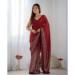 Picture of Nice Georgette Crimson Saree