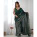 Picture of Excellent Georgette Sea Green Saree