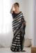 Picture of Sublime Georgette Black Saree