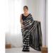 Picture of Sublime Georgette Black Saree
