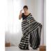 Picture of Sublime Georgette Black Saree