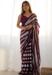 Picture of Resplendent Georgette Brown Saree