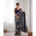 Picture of Comely Georgette Dark Slate Grey Saree