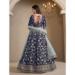 Picture of Beautiful Silk Dark Slate Grey Lehenga Choli