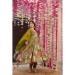 Picture of Chiffon Dark Olive Green Readymade Salwar Kameez