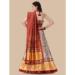 Picture of Elegant Satin & Silk Maroon Lehenga Choli
