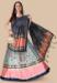 Picture of Excellent Satin & Silk Light Blue Lehenga Choli