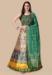 Picture of Grand Satin & Silk Cadet Blue Lehenga Choli