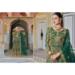 Picture of Beautiful Net Dark Green Anarkali Salwar Kameez