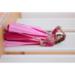 Picture of Delightful Georgette Crimson Party Wear Gown