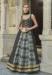 Picture of Superb Silk Dark Sea Green Party Wear Gown