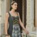Picture of Superb Silk Dark Sea Green Party Wear Gown