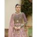 Picture of Classy Silk Pink Party Wear Gown