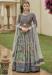 Picture of Radiant Silk Dim Gray Party Wear Gown